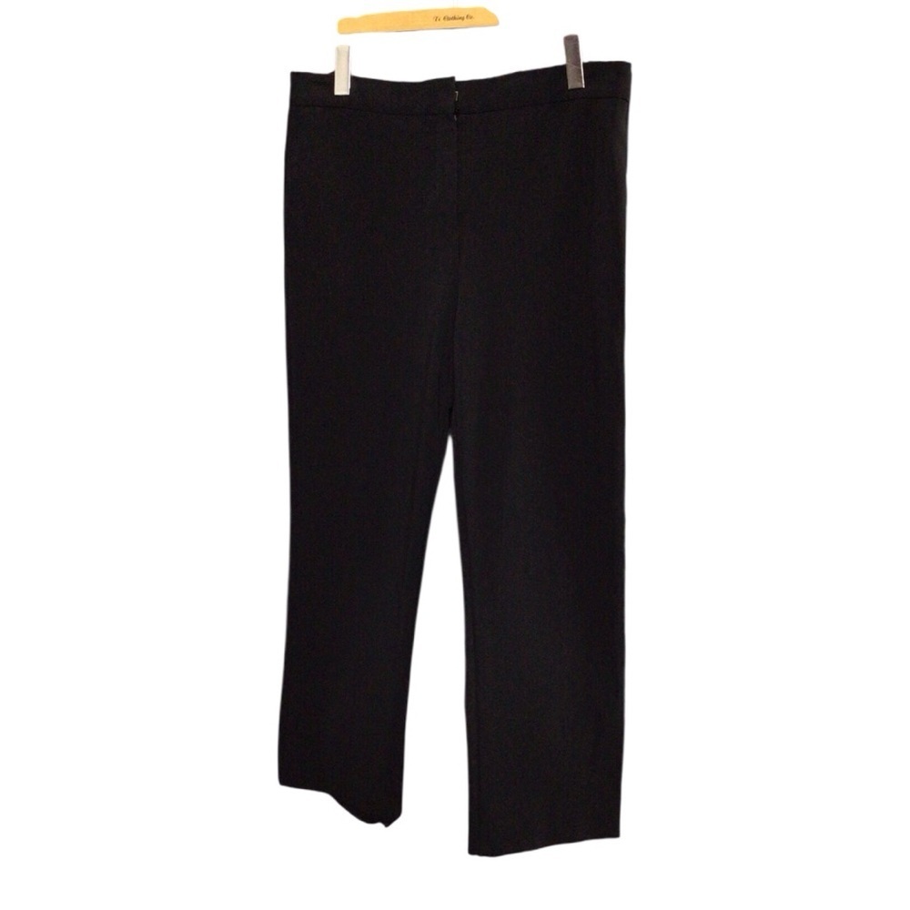 Valentino Black Straight Leg Pants